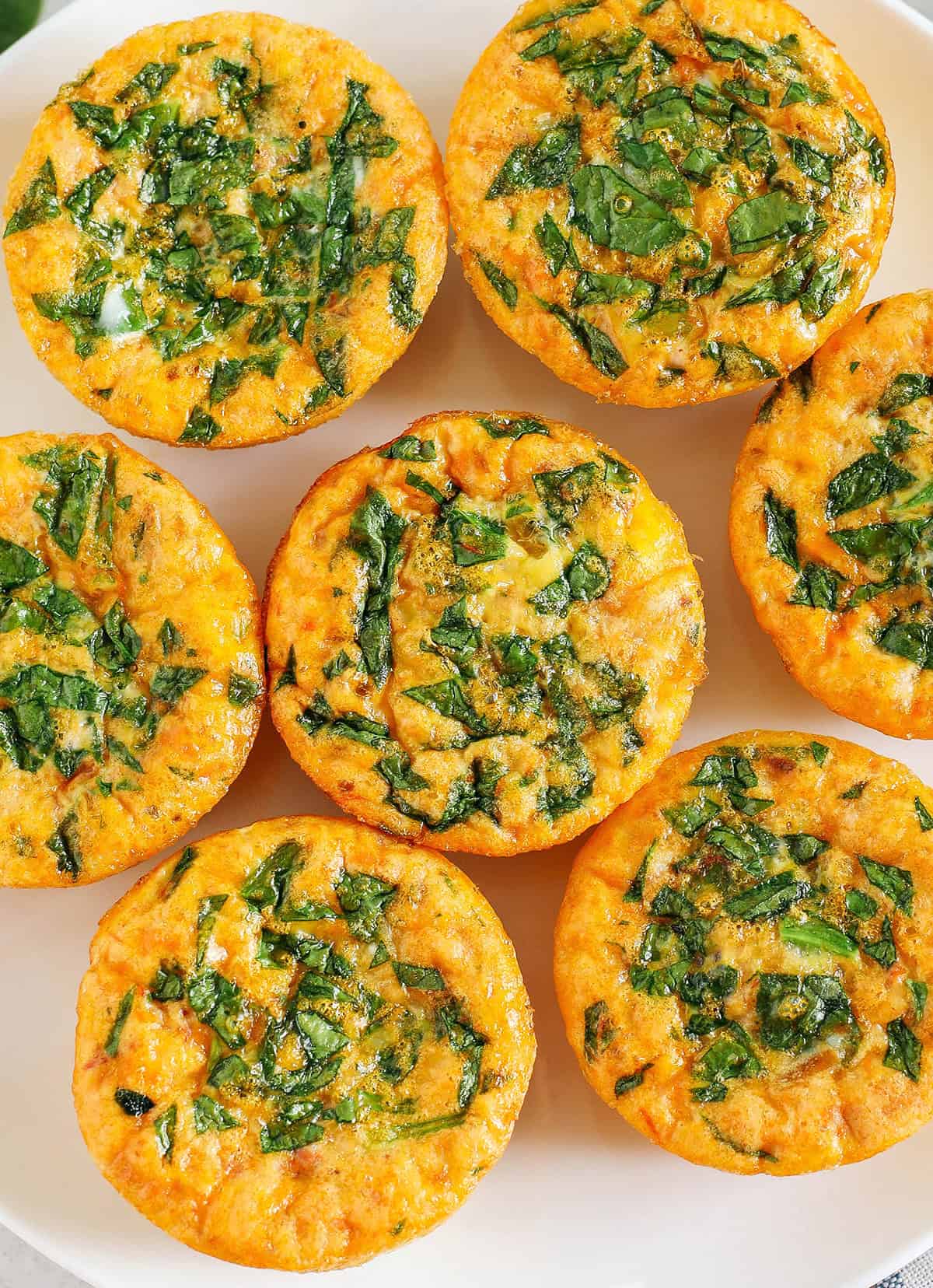 These Cheesy Salsa Egg Muffins make the perfect healthy breakfast that are packed with flavor, simple to make and can easily be grabbed on-the-go!