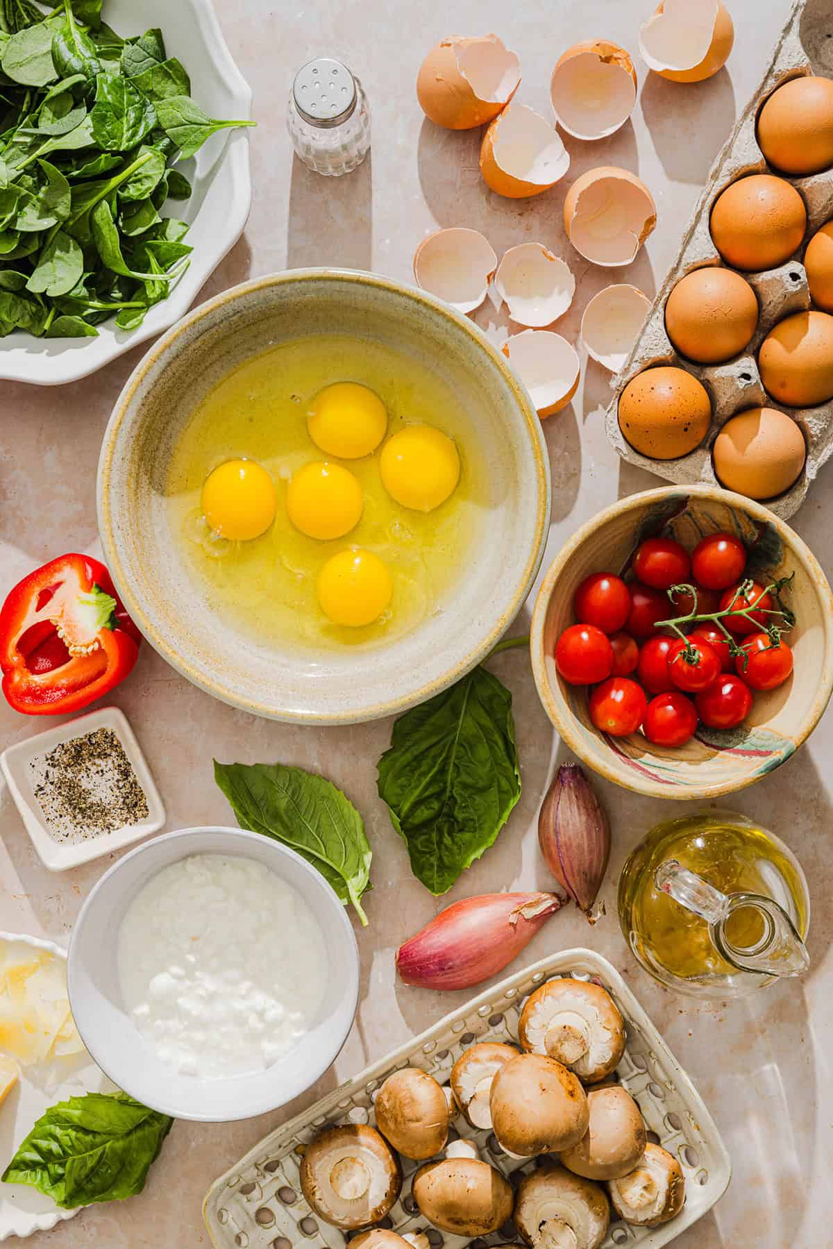 This Cottage Cheese Vegetable Frittata is a healthy, high-protein breakfast made with fluffy eggs, creamy cottage cheese, and fresh vegetables. Perfect for meal prep, brunch, or any easy weeknight dinner.